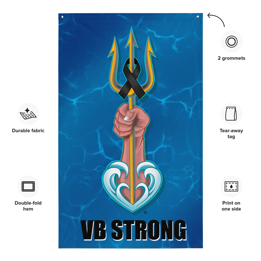 VB STRONG SUPPORT FLAG
