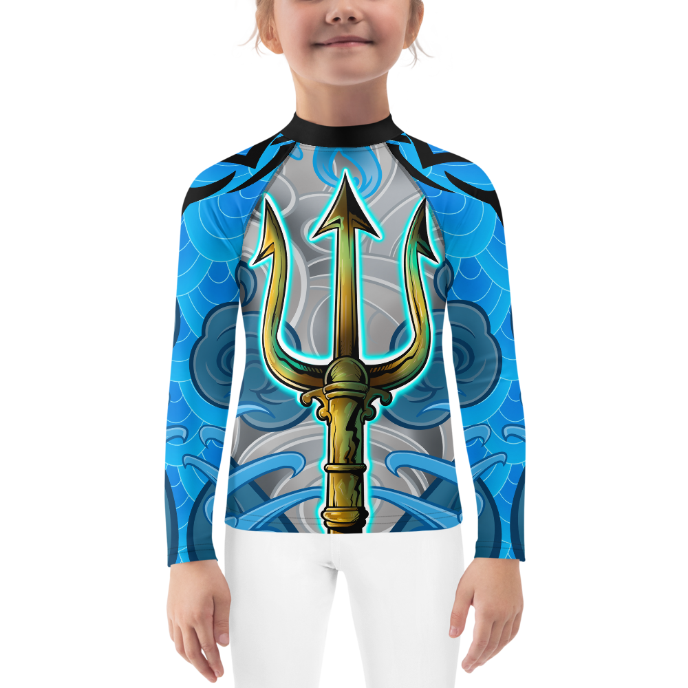 YOUTH'S TRIDENT RASHGUARD