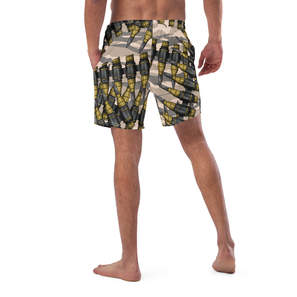 BELTFED MEN'S SWIM TRUNKS