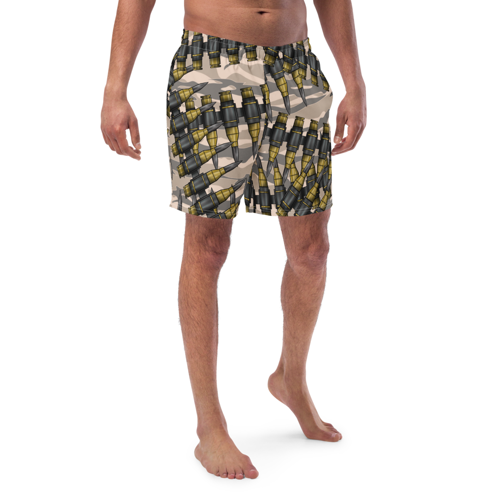 BELTFED MEN'S SWIM TRUNKS