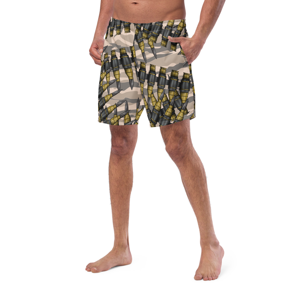 BELTFED MEN'S SWIM TRUNKS