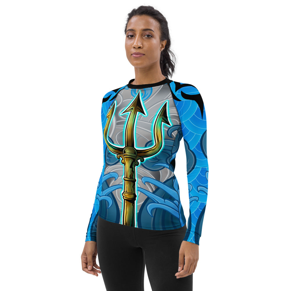 WOMEN'S TRIDENT RASHGUARD