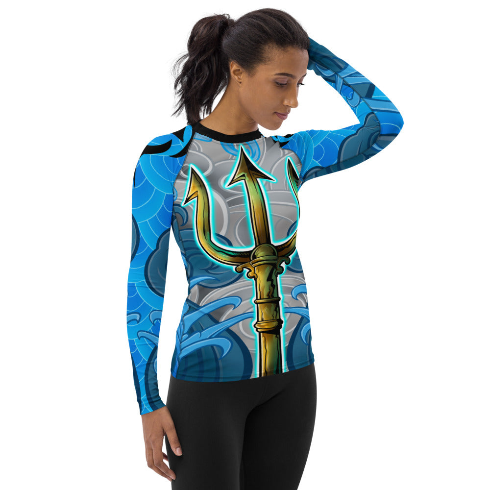 WOMEN'S TRIDENT RASHGUARD