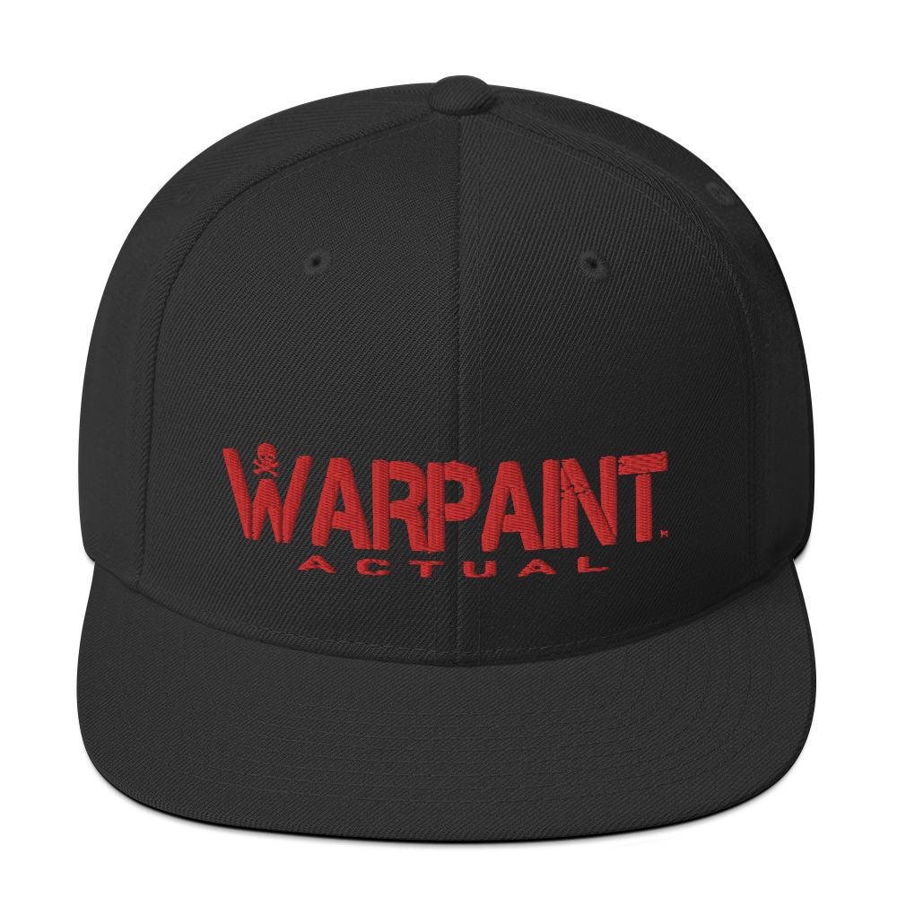 WP ACTUAL BLACK Snapback Hat