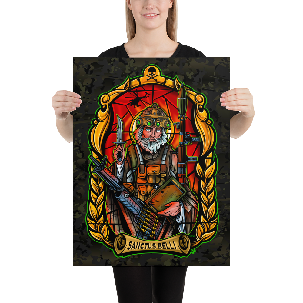 SANCTUS BELLI- The Saint Of War Poster