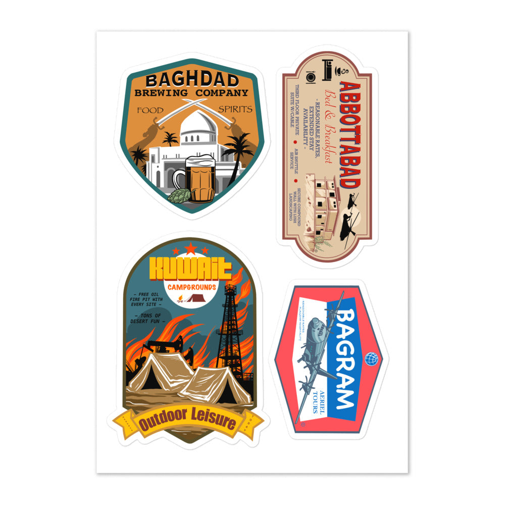 GWOT PAK 1 Sticker sheet