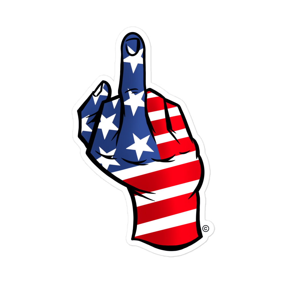 FLIPPIN' USA Sticker