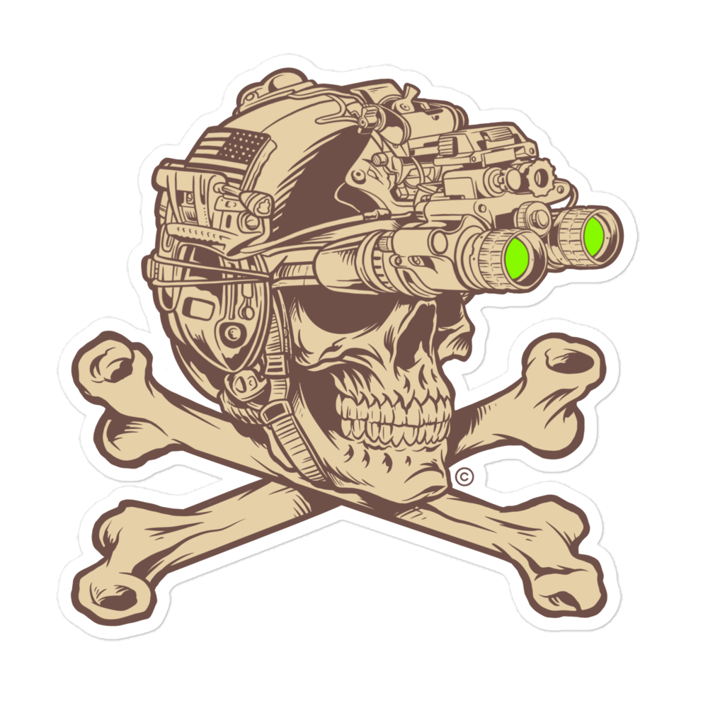 SKULLY ROGERS Sticker