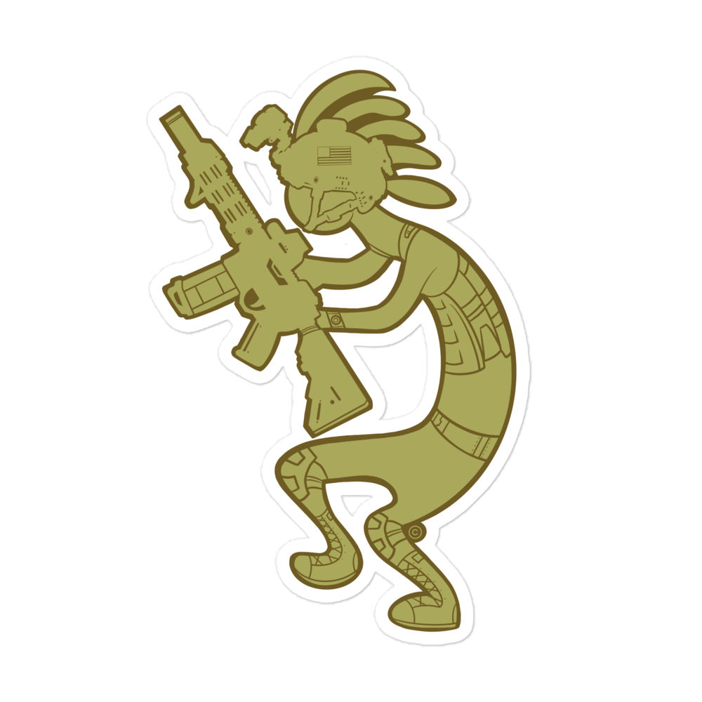 KITTED UP KOKOPELLI