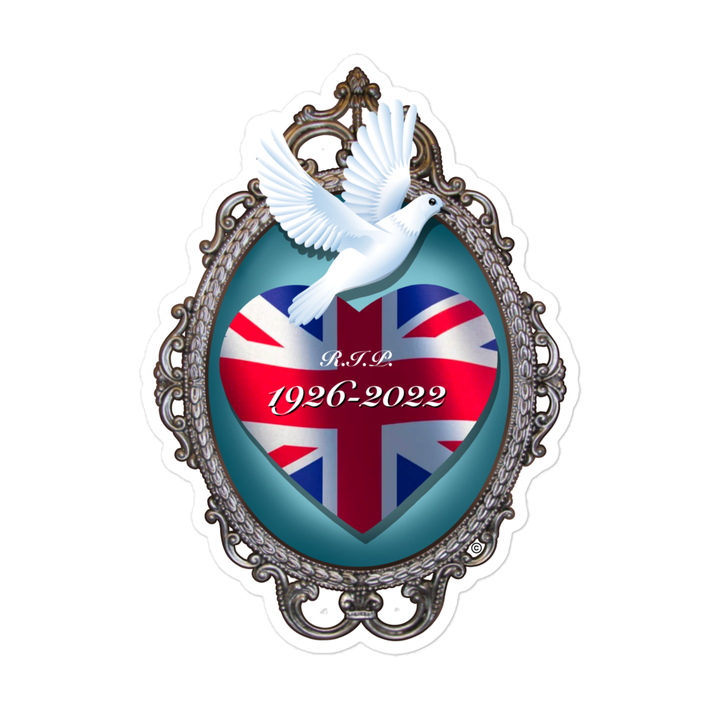 QE2 REMEMBRANCE Sticker
