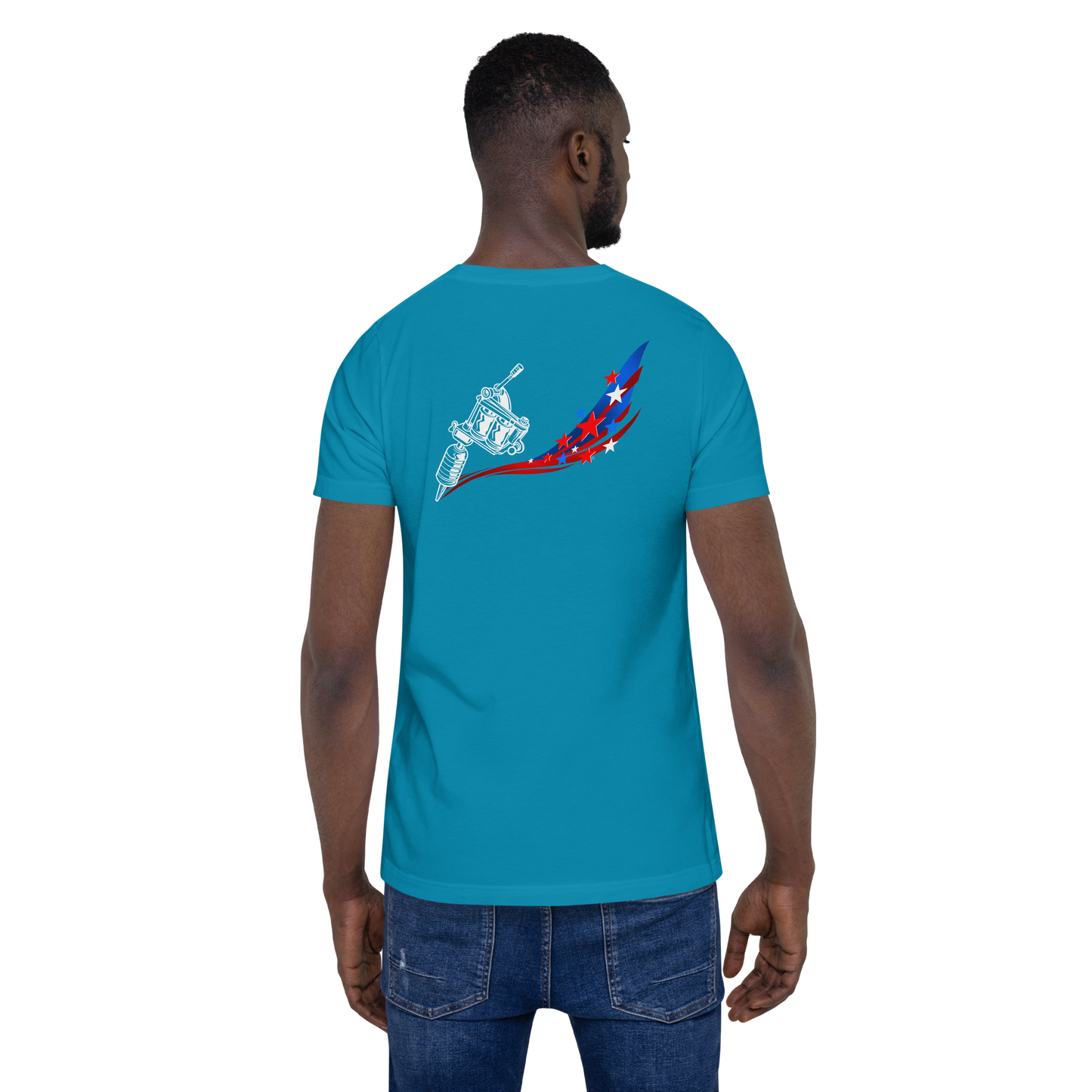 RED, WHITE & TATTOOED T
