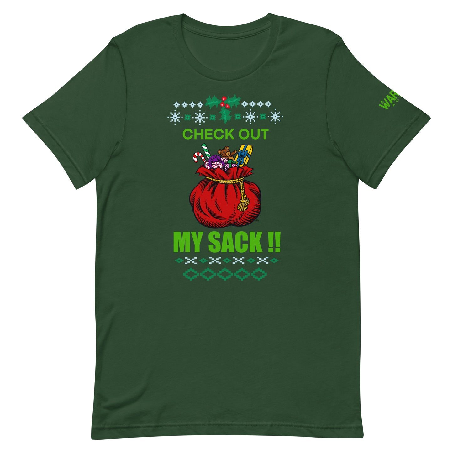 CHECK OUT MY SACK CHRISTMAS Tee