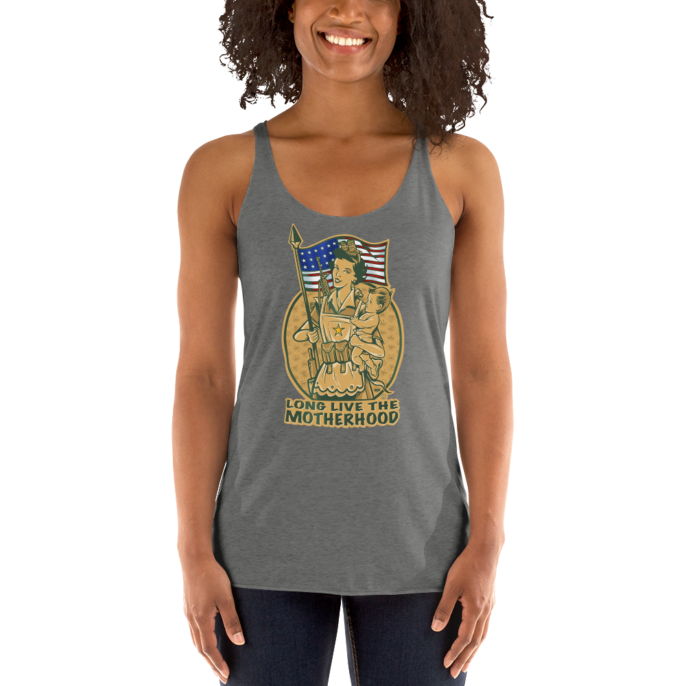 LONG LIVE THE MOTHERHOOD RACERBACK TANK