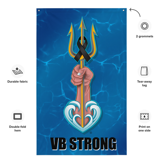 VB STRONG SUPPORT FLAG