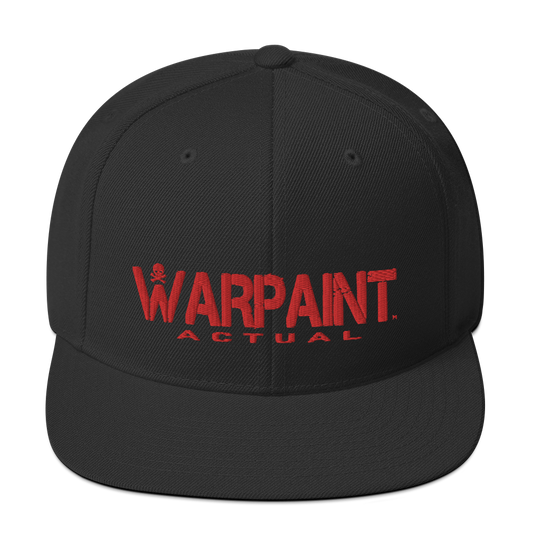 WP ACTUAL BLACK Snapback Hat