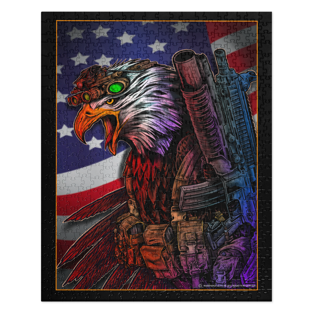 SCREAMIN' FREEDOM Jigsaw puzzle- 520pcs