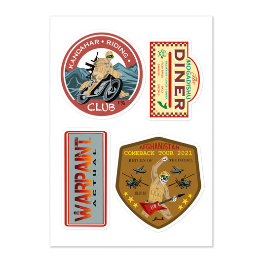 GWOT PAK 2 Sticker sheet