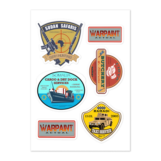 GWOT PAK 3 Sticker sheet