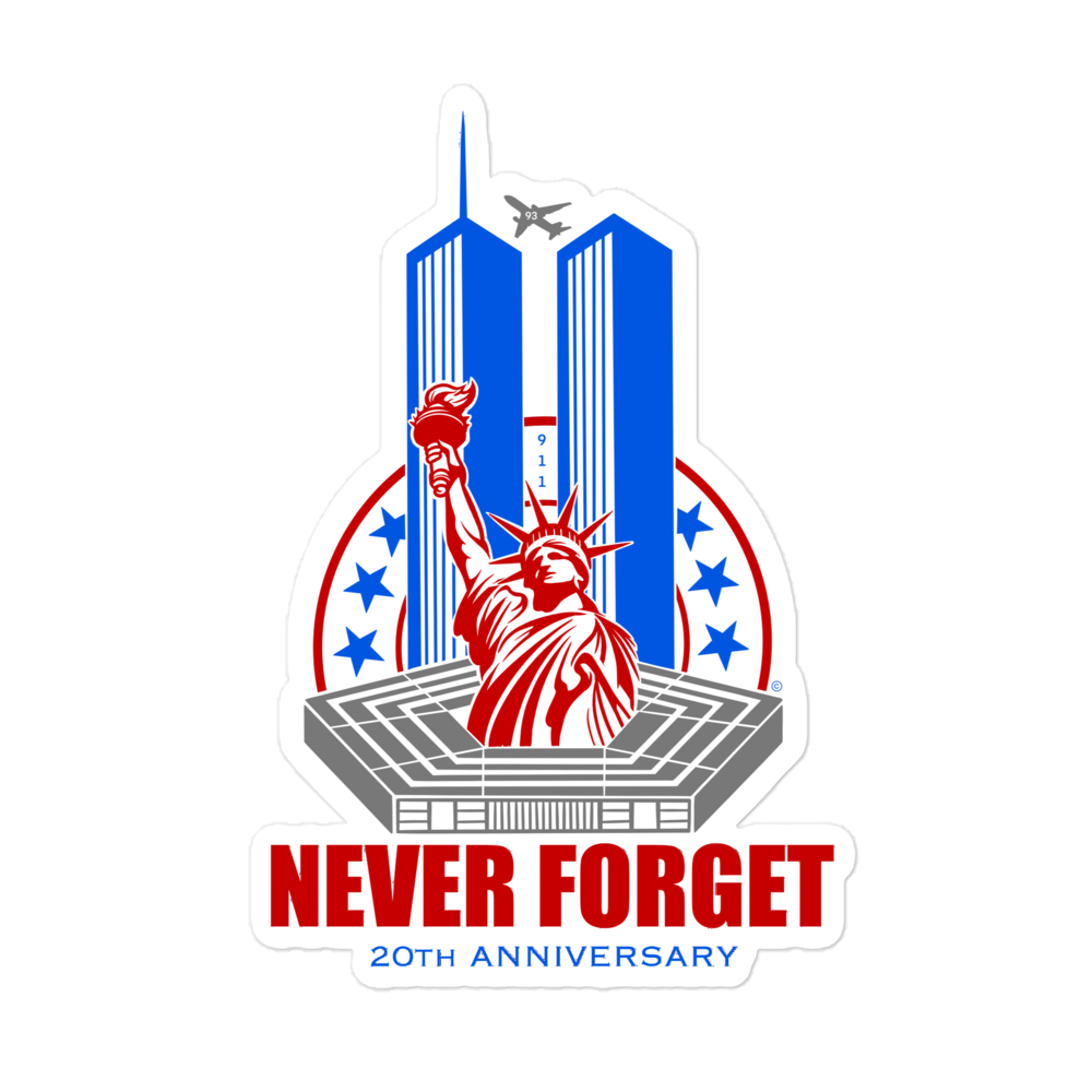 9-11 Memorial Sticker 