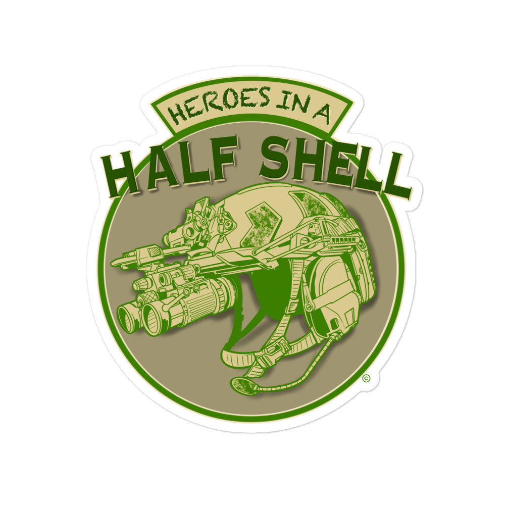 HEROES IN A HALF SHELL Sticker