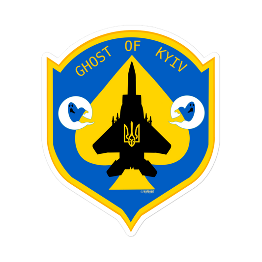 GHOST OF KYIV SUPPORT STICKER