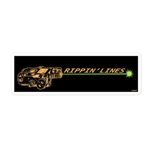 RIPPIN' LINES Sticker
