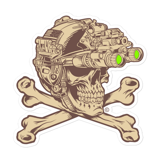 SKULLY ROGERS Sticker