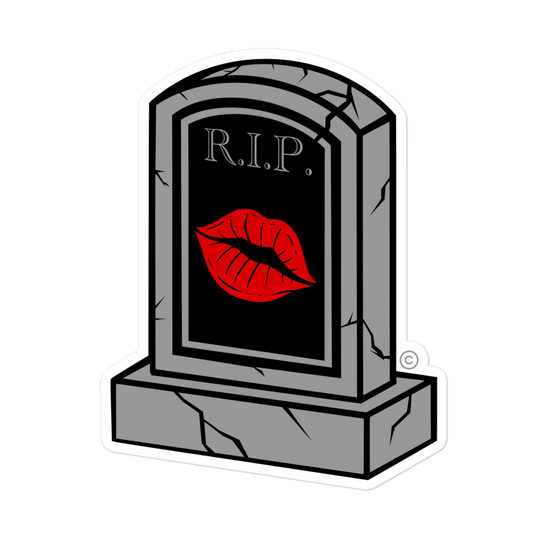 KISS OF DEATH Sticker