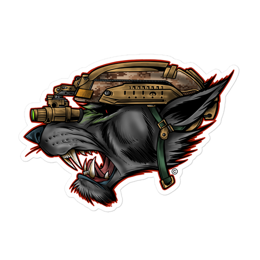 NITE WULF Sticker