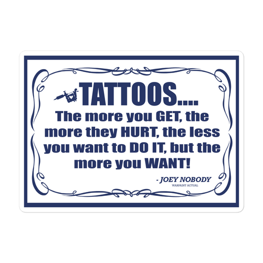 PHILOSOPHY OF PAINT Sticker