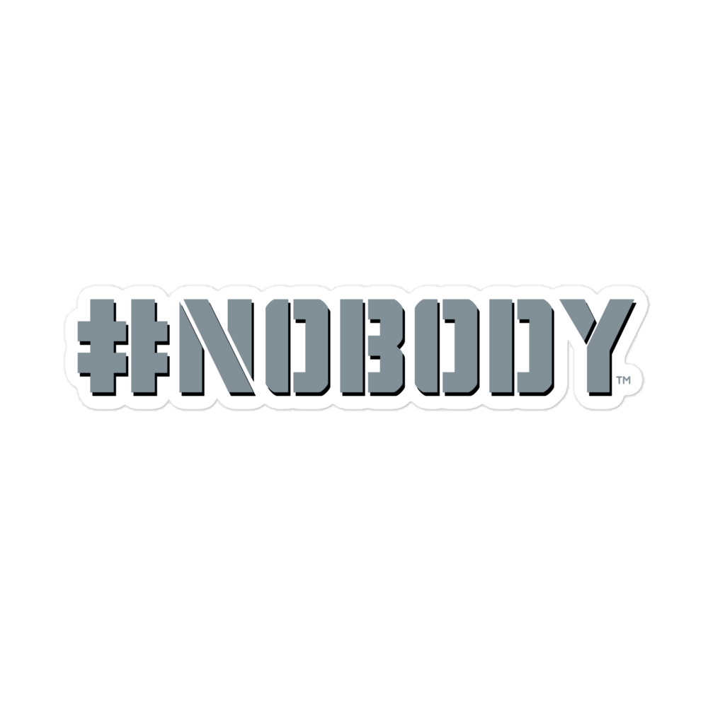 #NOBODY Sticker