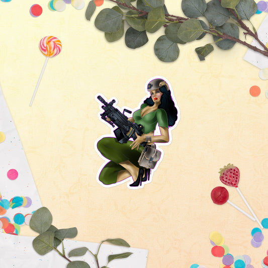 HEAVY GUNNER: PIN UP SERIES Sticker