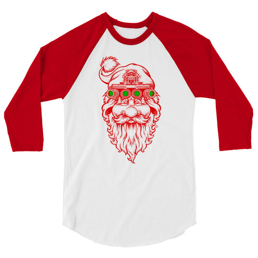 OPERATION SANTA 3/4 sleeve raglan shirt