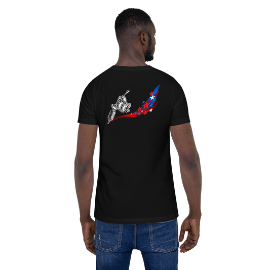 RED, WHITE & TATTOOED T