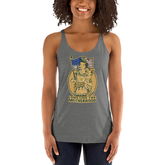 LONG LIVE THE MOTHERHOOD RACERBACK TANK